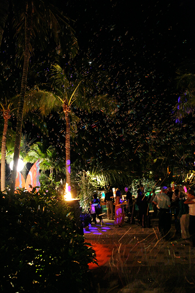 Fiddlers_Creek_Welcome_Back_Bubbles_Moving_Lights_Lighting_Balloons_Naples
